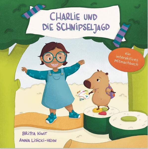  Charlie und die Schnipseljagd Ein interaktives Mitmach-Abenteuer voller Rätsel,  Britta Kiwit 9783690280648 My Merch GbR (1)