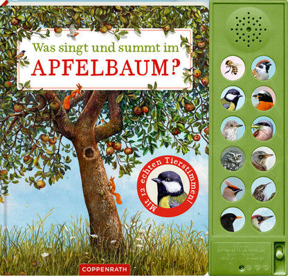 Coppenrath Verlag GmbH &amp; Co. KG 9783649647942 Was singt und summt im Apfelbaum? Mit 12 echten Tierstimmen (1)