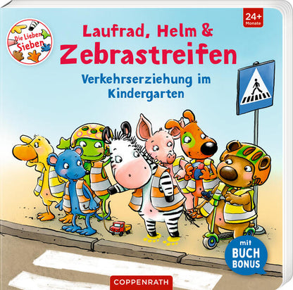 Coppenrath Verlag GmbH &amp; Co. KG 9783649672197 Laufrad, Helm &amp; Zebrastreifen Verkehrserziehung im Kindergarten (1)