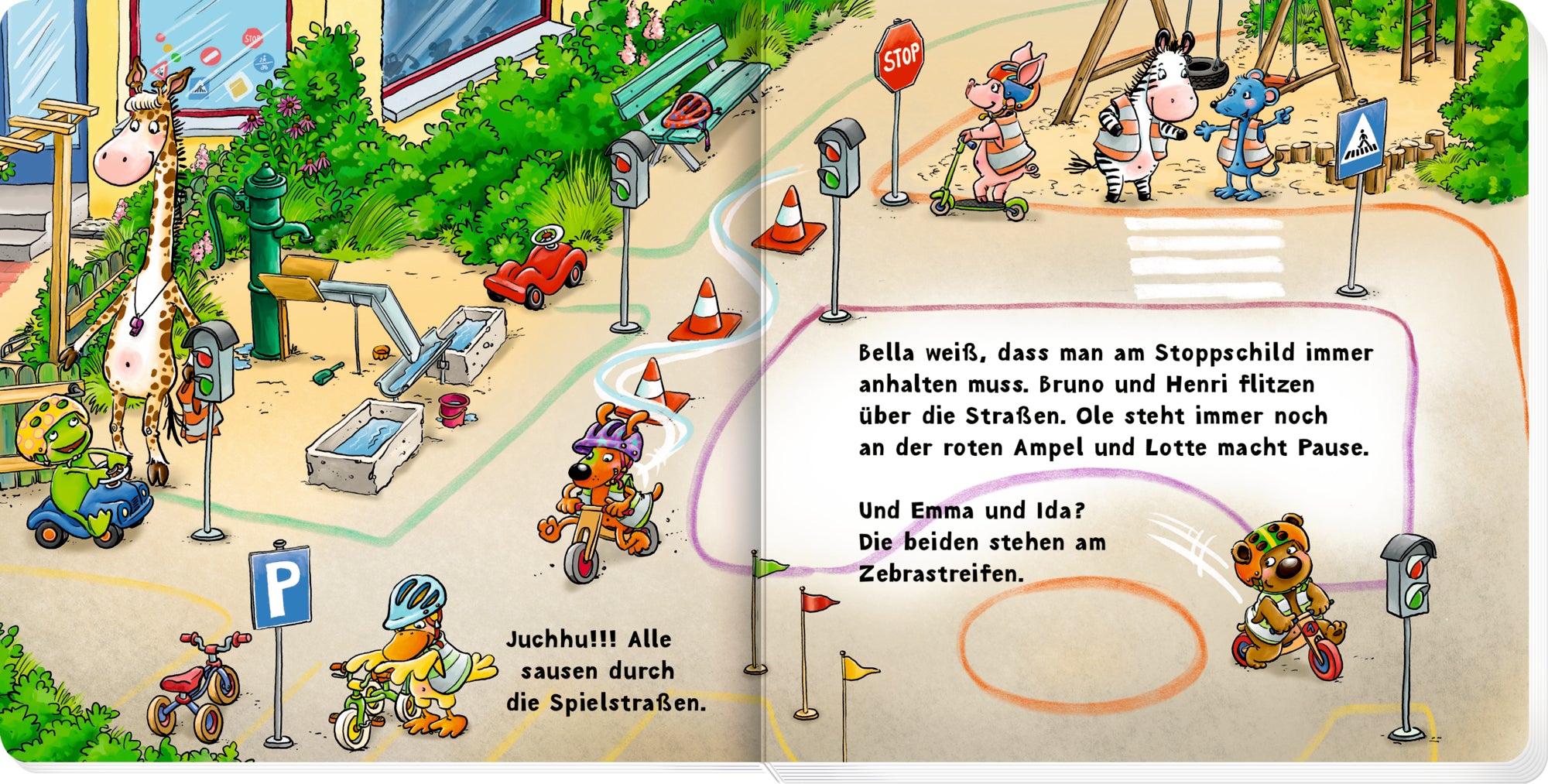 Coppenrath Verlag GmbH &amp; Co. KG 9783649672197 Laufrad, Helm &amp; Zebrastreifen Verkehrserziehung im Kindergarten (5)
