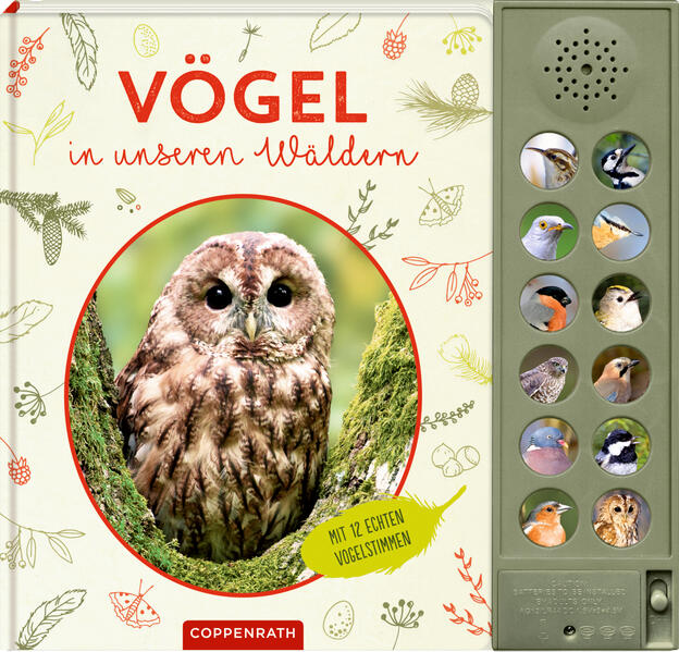 Coppenrath 9783649647294 Vögel in unseren Wäldern Mit 12 echten Tierstimmen (1)