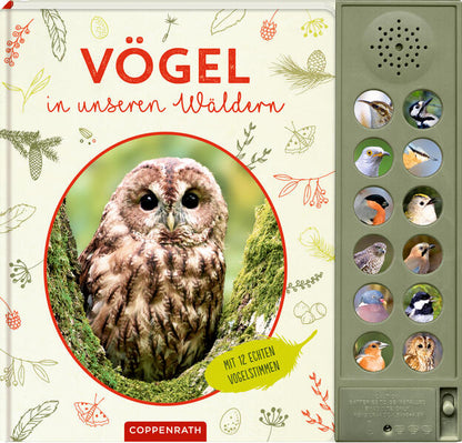 Coppenrath 9783649647294 Vögel in unseren Wäldern Mit 12 echten Tierstimmen (1)