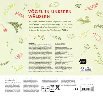 Coppenrath 9783649647294 Vögel in unseren Wäldern Mit 12 echten Tierstimmen (2)