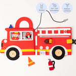 Quietbook: Travel Buddy Feuerwehr