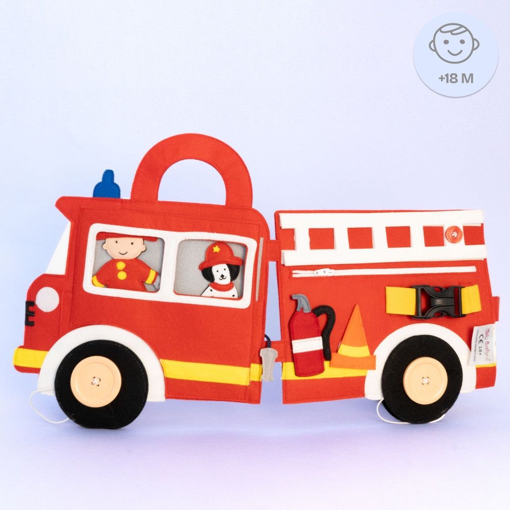 Quietbook: Travel Buddy Feuerwehr