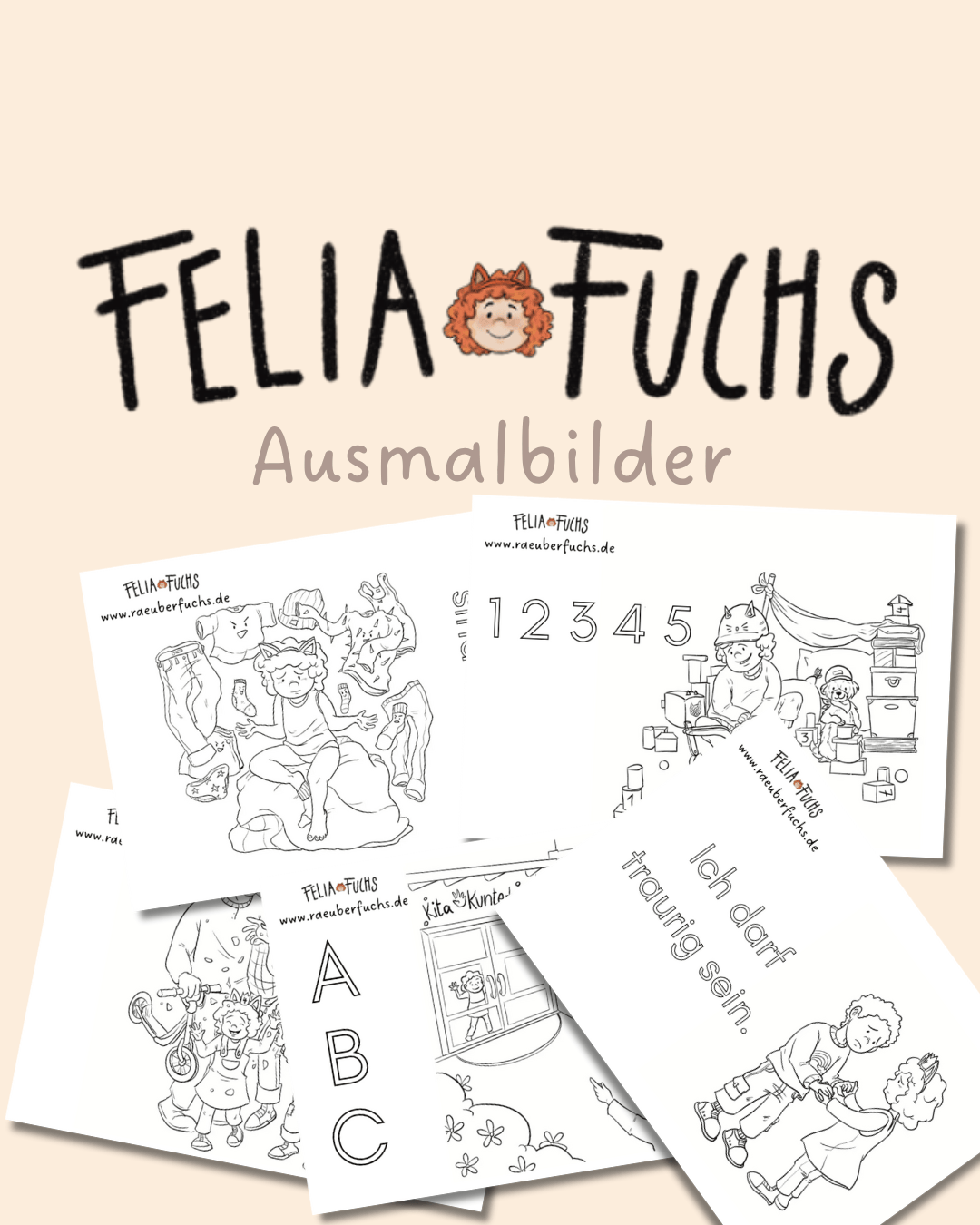 Felia Fuchs - Ausmalbilder