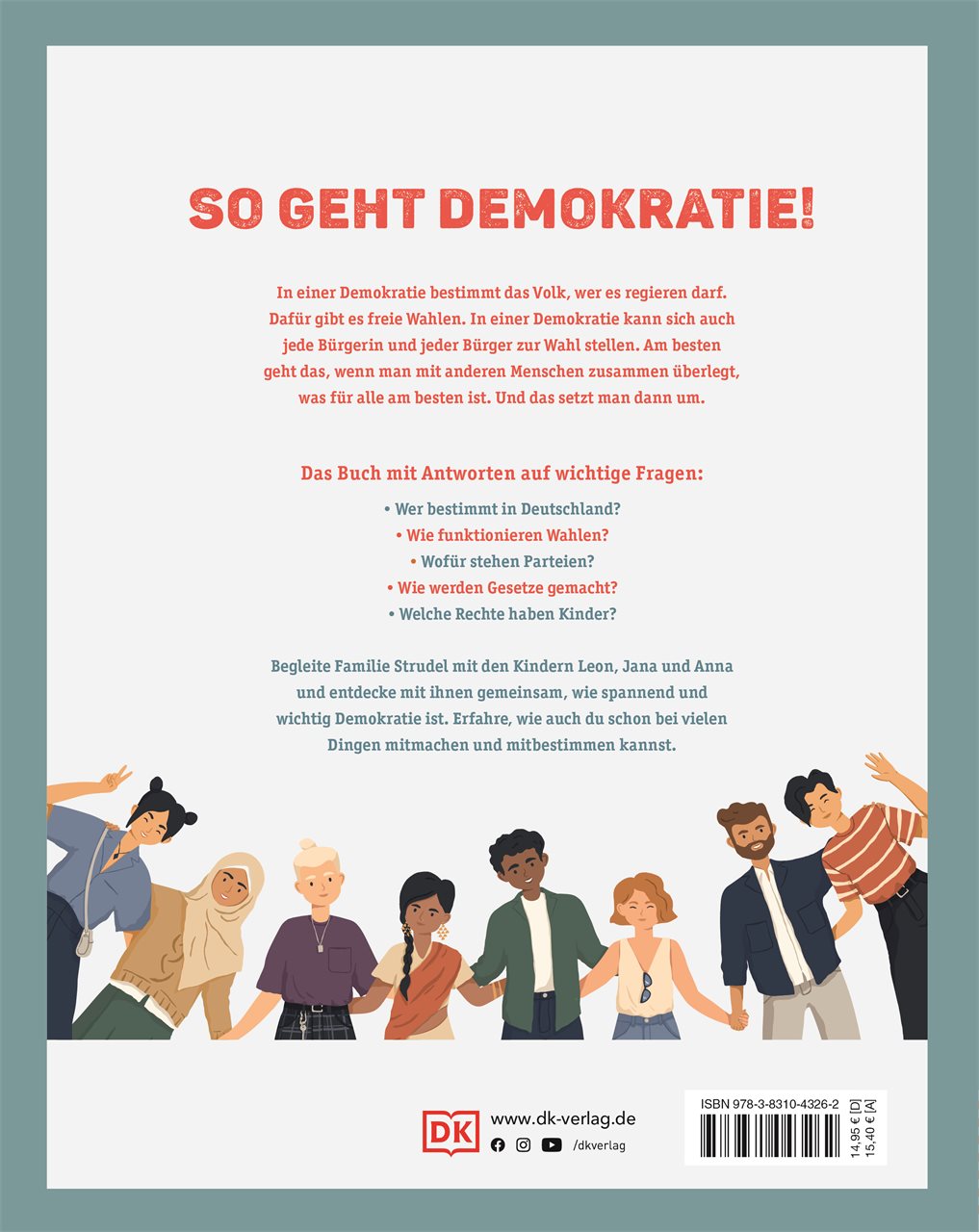 DK Verlag Dorling Kindersley GmbH 978-3-8310-4326-2 Demokratie für Kids So geht&