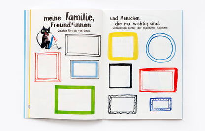  Das Ich-Buch Alles über mich von mir. Ein Kunst-Activity-Buch Sarah Pasquay 9783962442972 Laurence King Verlag GmbH (4)