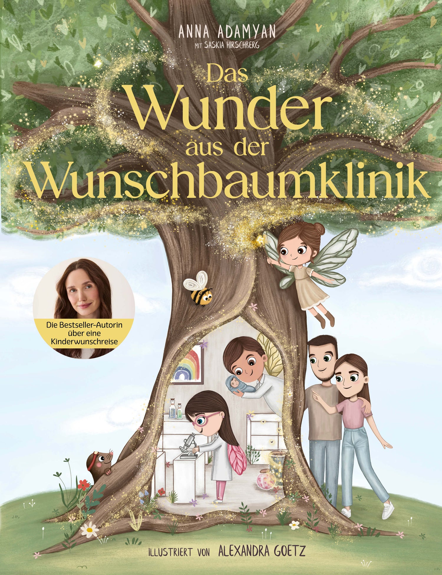  Das Wunder aus der Wunschbaumklinik Das Bilderbuch über eine Kinderwunschreise von Ann Anna Adamyan 9783960965602 CE Comm...