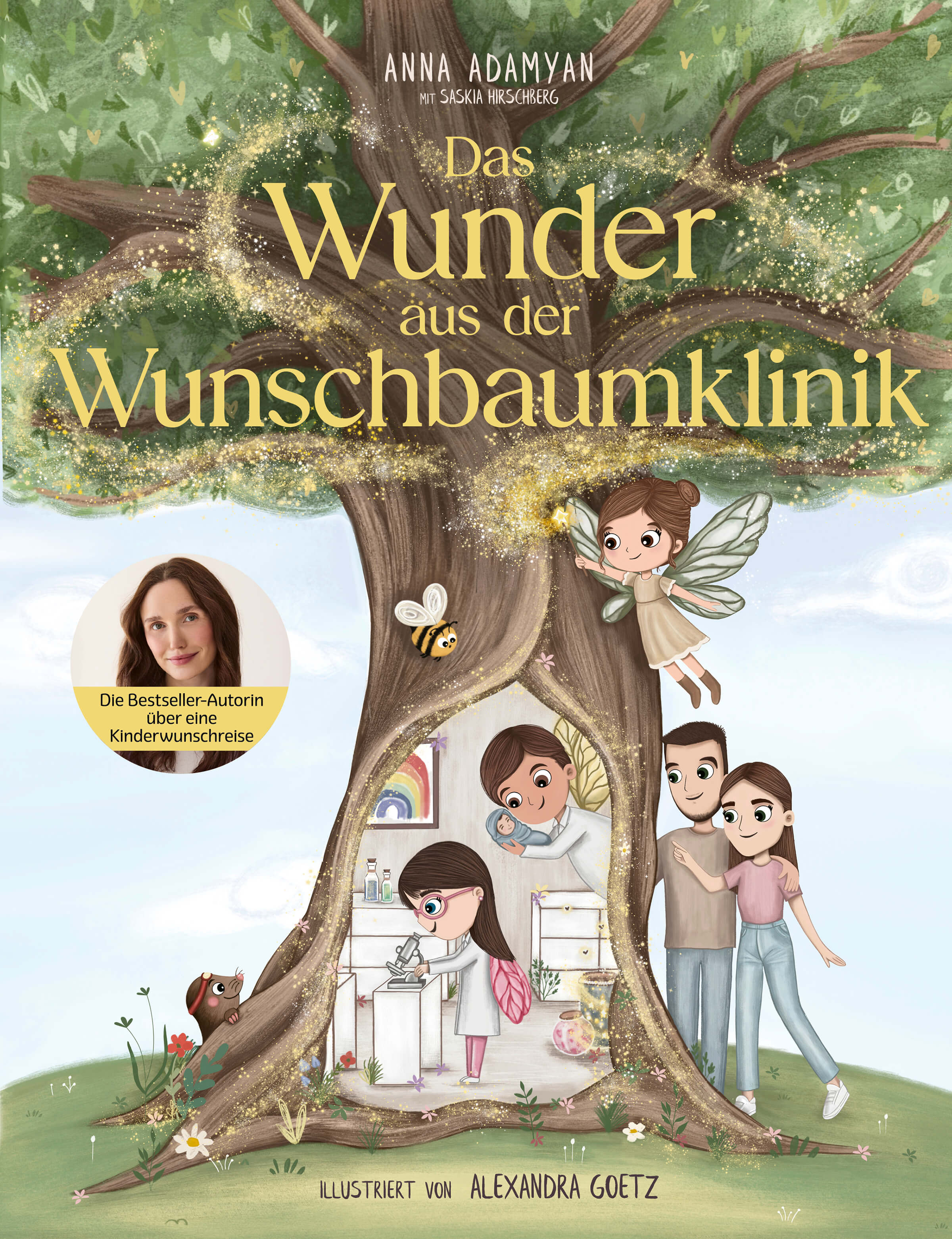  Das Wunder aus der Wunschbaumklinik Das Bilderbuch über eine Kinderwunschreise von Ann Anna Adamyan 9783960965602 CE Comm...
