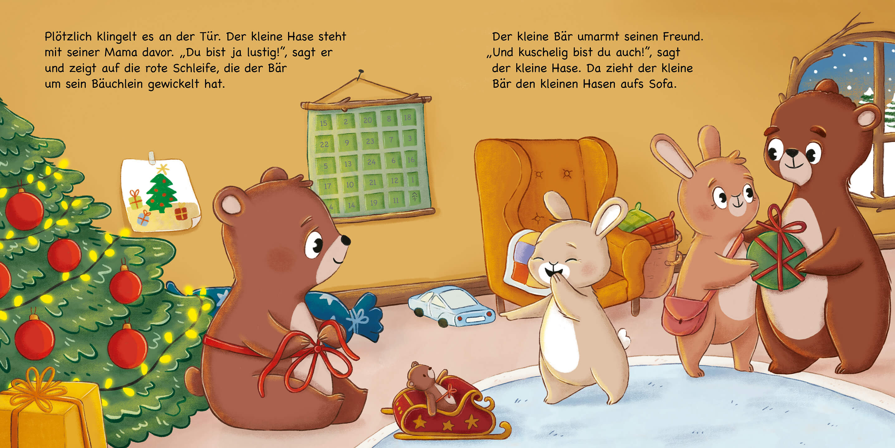  Das beste Weihnachtsgeschenk bist du Bilderbuch ab 2 Jahren über Weihnachten und Freund Anja Kiel 9783734816437 Magellan ...