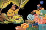 Der Bär hat heute Lust zu feiern – Today, The Bear Wants to Party Bilderbuch in Deutsch und Englisch über kleine Lüg Klei...