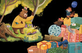  Der Bär hat heute Lust zu feiern – Today, The Bear Wants to Party Bilderbuch in Deutsch und Englisch über kleine Lüg Klei...