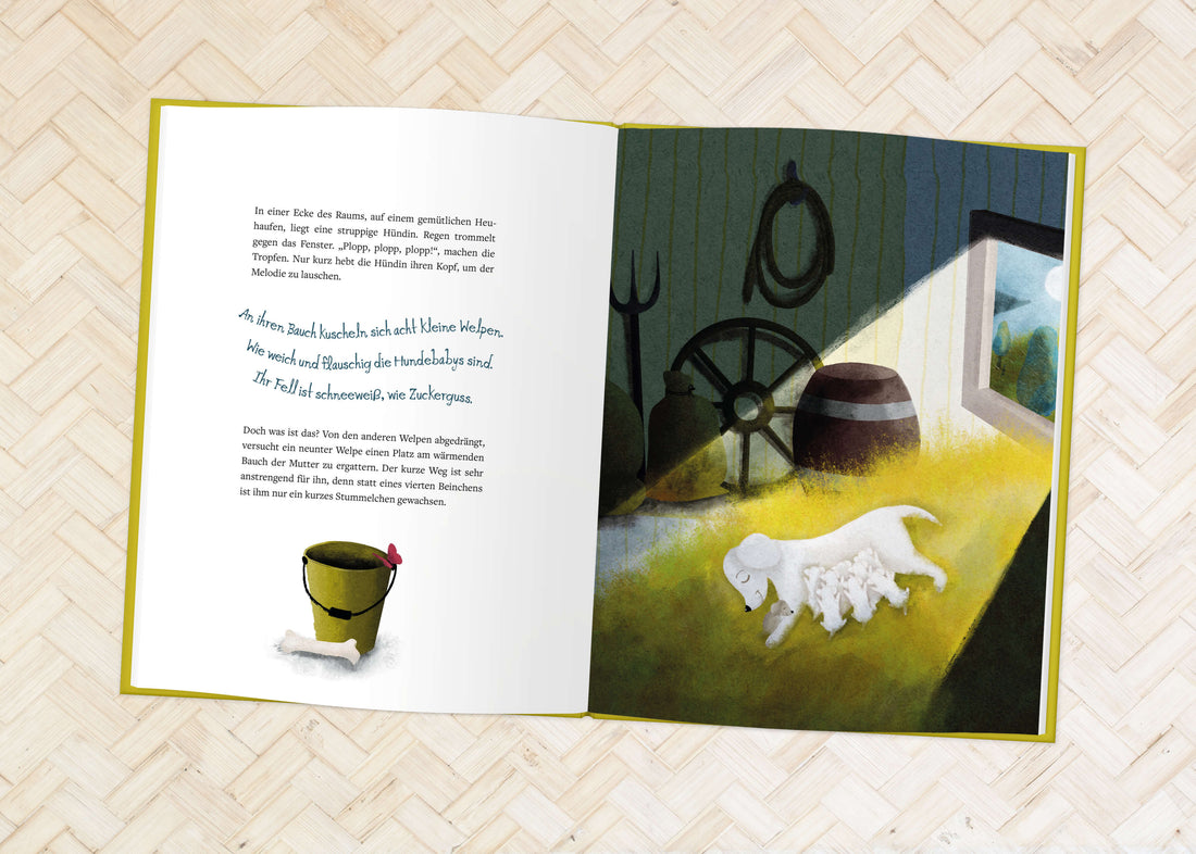  Der Hund ohne Namen Eine herzerwärmende Geschichte über eine besondere Uwe Krauser 9783985955237 FarbFux Kinderbücher (2)