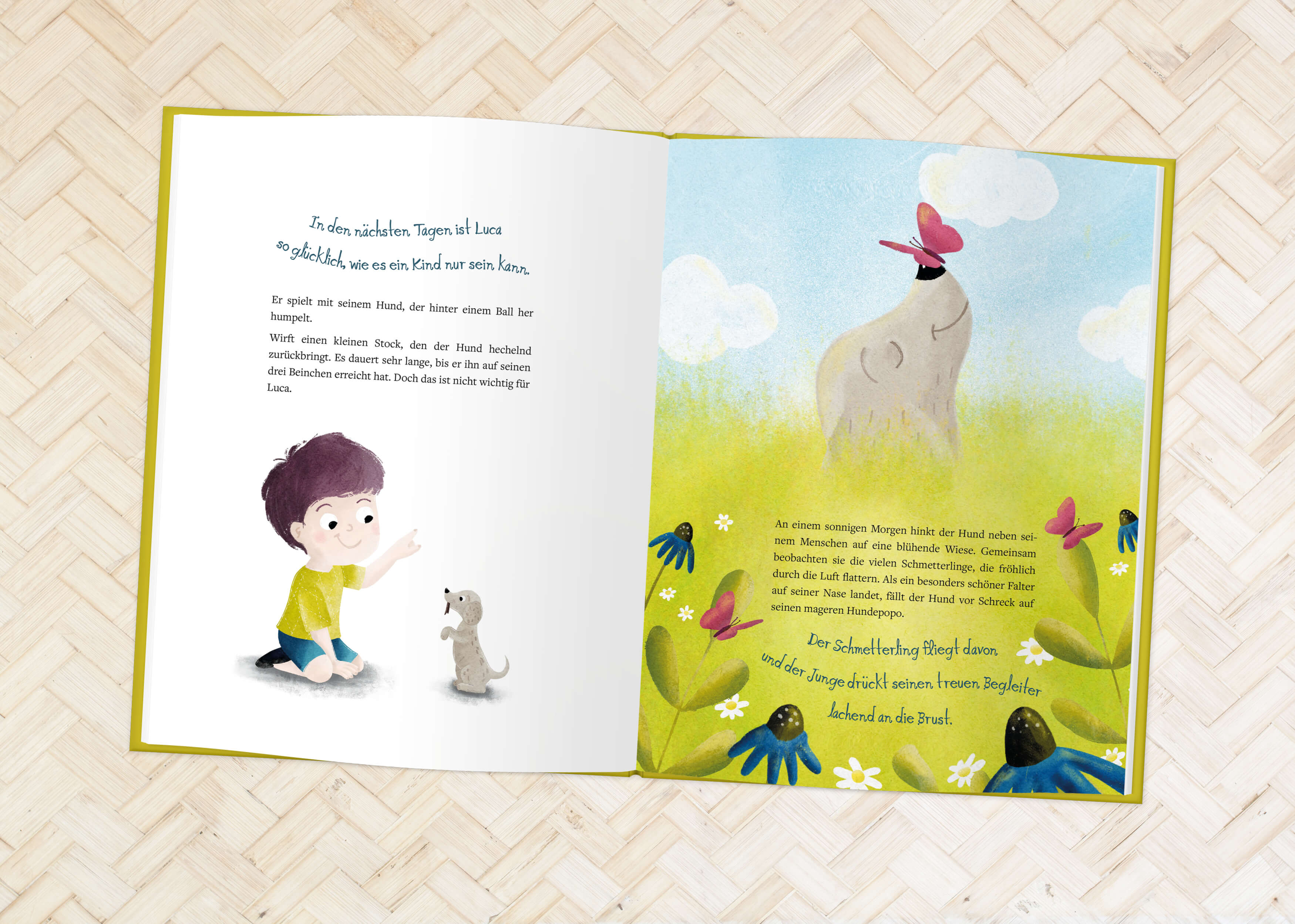  Der Hund ohne Namen Eine herzerwärmende Geschichte über eine besondere Uwe Krauser 9783985955237 FarbFux Kinderbücher (3)