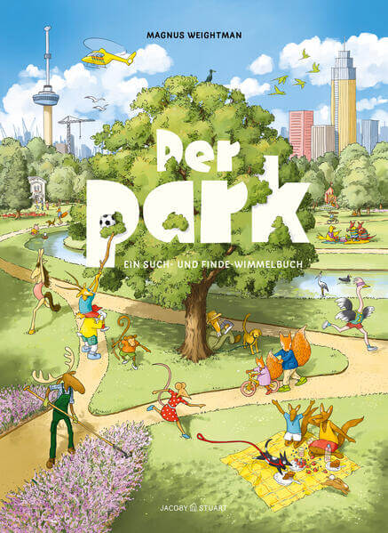  Der Park Ein Such- und Finde-Wimmelbuch Magnus Weightman 9783964282811 Jacoby und Stuart GmbH (1)