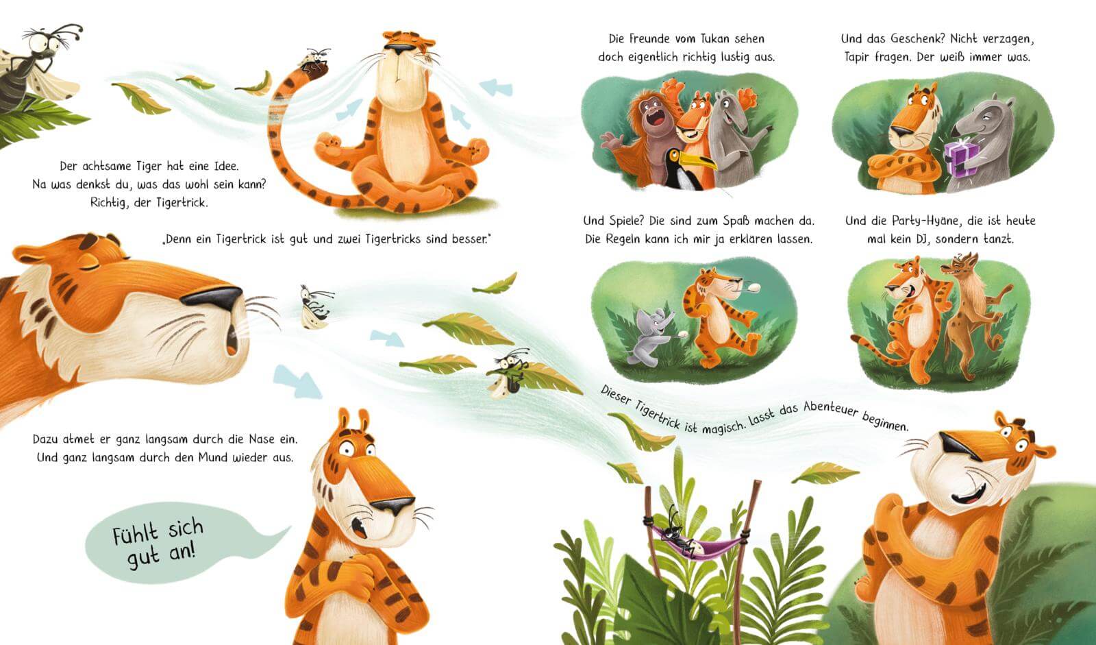  Der achtsame Tiger 2: So ein Kuddelmuddel  Max &amp; Niclas 9783551523730 Carlsen Verlag GmbH (3)