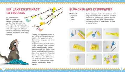 Der kleine Siebenschläfer: Das machen wir im Frühling! Bastel-Ideen und Rezepte Sabine Bohlmann 9783522186247 (4)