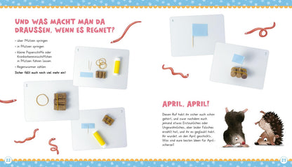  Der kleine Siebenschläfer: Das machen wir im Frühling! Bastel-Ideen und Rezepte Sabine Bohlmann 9783522186247 (5)