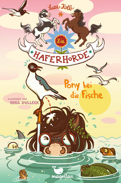 Die Haferhorde - Pony bei die Fische Band 18 der lustigen Ponyabenteuer für Kinder ab 8 Suza Kolb 9783734840418 (1)