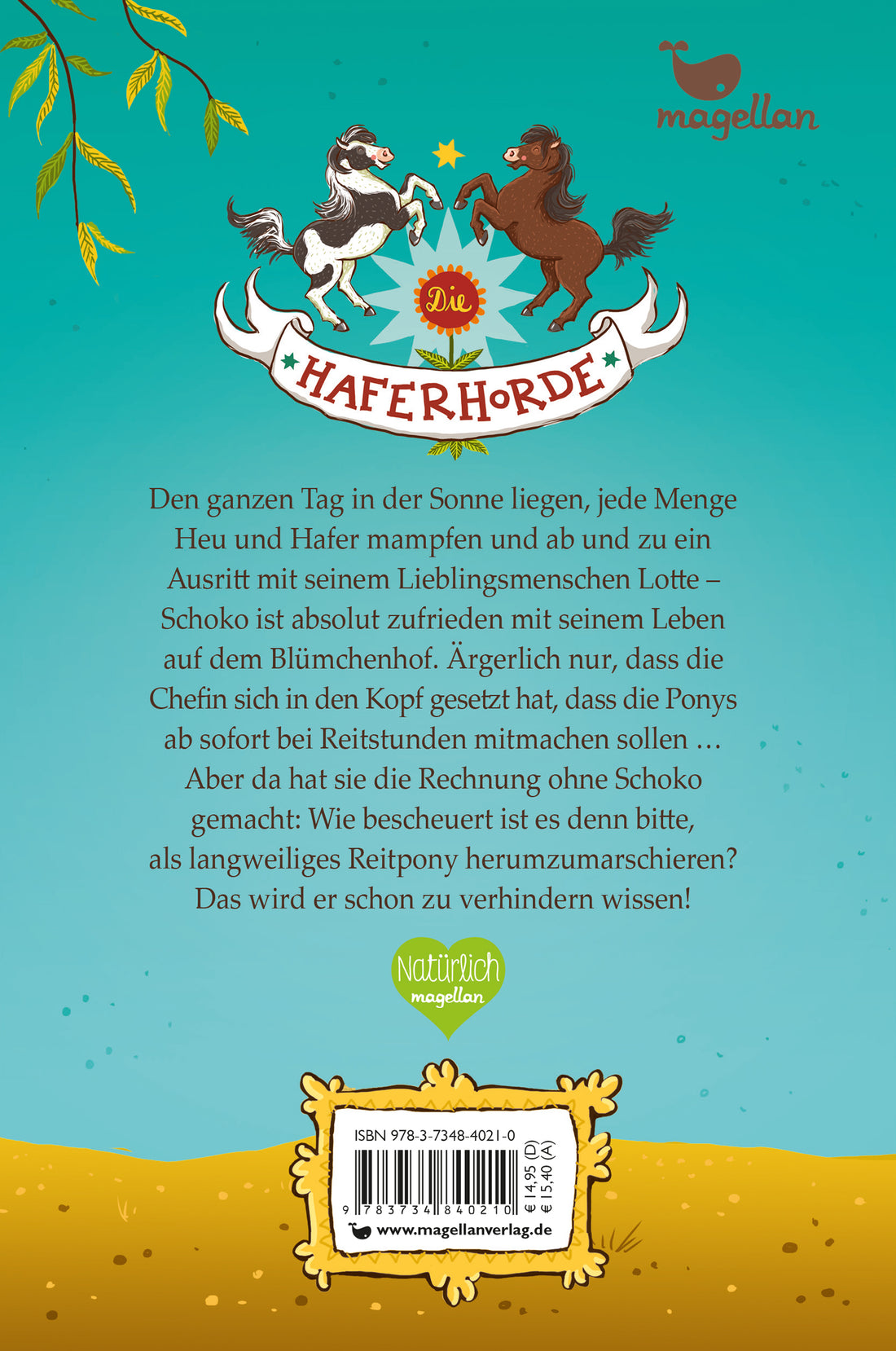 Die Haferhorde - Volle Mähne! Band 2 der lustigen Ponyabenteuer für Kinder ab 8  Suza Kolb 9783734840210 (2)