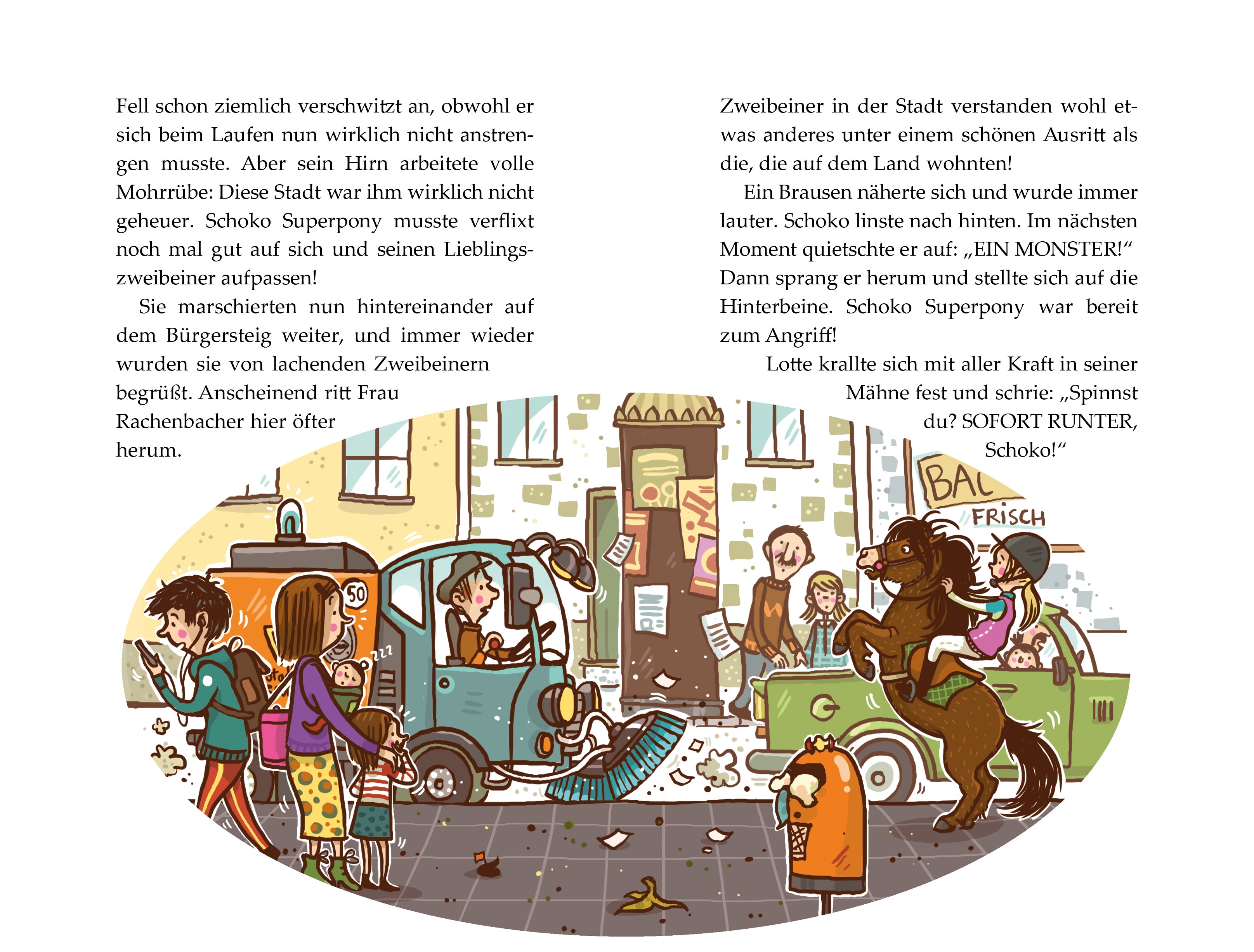  Die Haferhorde - Volle Ponyfahrt voraus! Band 15 der lustigen Ponyabenteuer für Kinder ab 8 Suza Kolb 9783734840388 (5)