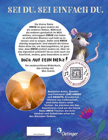  Die kleine Ratte Kwiik macht stark. Weil ich anders bin  Anahita 9783751205429 Friedrich Oetinger GmbH (2)