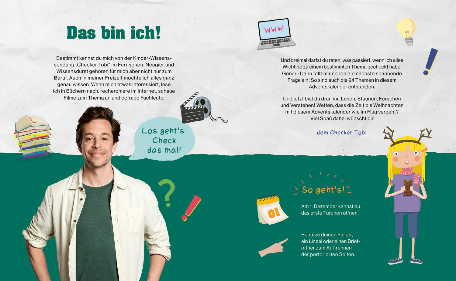 EMF Verlag 9783745924497 Checker Tobi: Das Adventskalender-Buch: Der X-mas-Check (3)