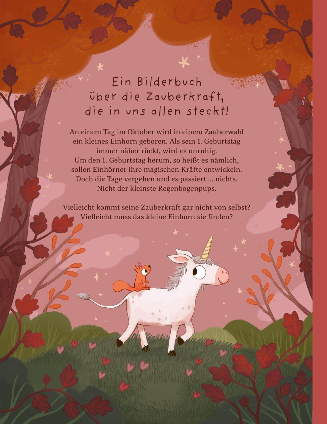  Ein Einhorn namens Oktober Ein Bilderbuch über die Zauberkraft, die in uns al Maria Höck 9783845865133 ArsEdition GmbH (2)