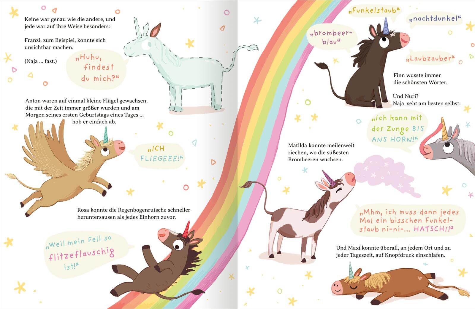  Ein Einhorn namens Oktober Ein Bilderbuch über die Zauberkraft, die in uns al Maria Höck 9783845865133 ArsEdition GmbH (3)