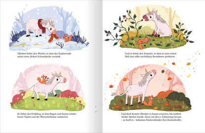  Ein Einhorn namens Oktober Ein Bilderbuch über die Zauberkraft, die in uns al Maria Höck 9783845865133 ArsEdition GmbH (4)