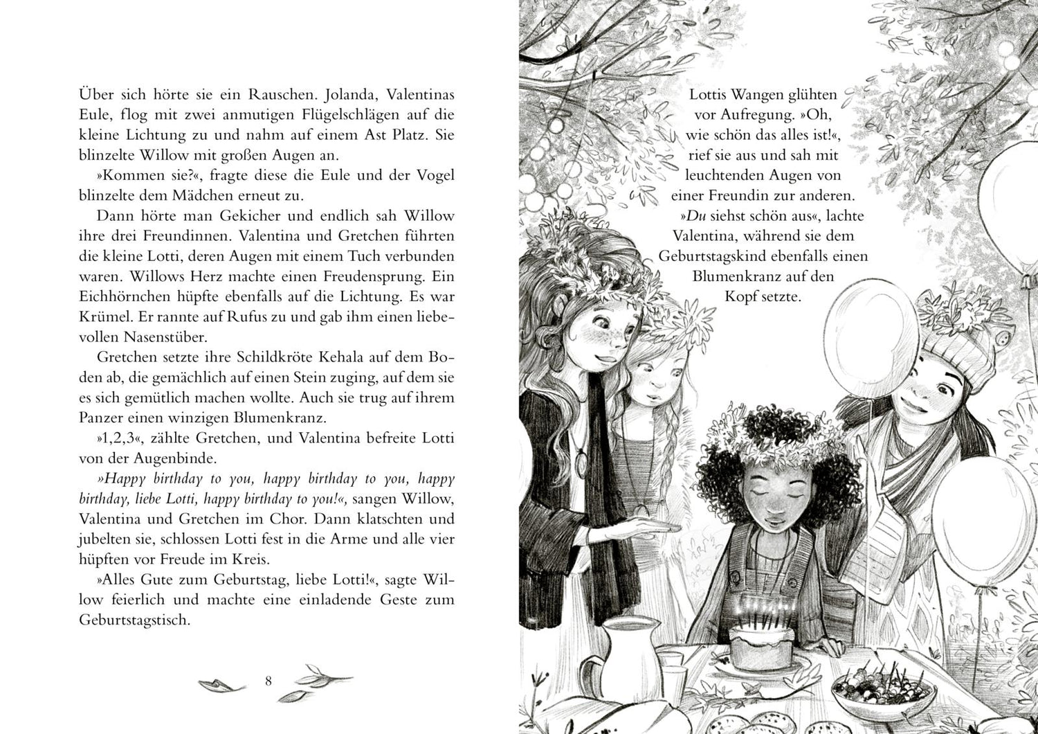  Ein Mädchen namens Willow 3: Flügelrauschen Für alle, die den Wald lieben Sabine Bohlmann 9783522507479 (5)