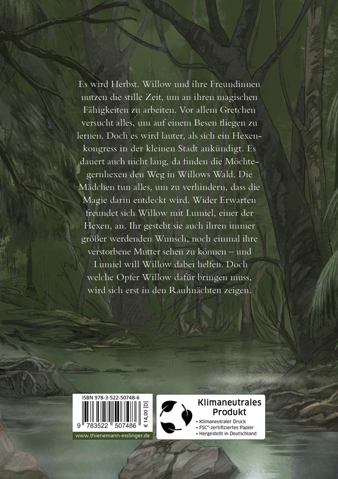 Ein Mädchen namens Willow 4: Nebeltanz Für alle, die den Wald lieben Sabine Bohlmann 9783522507486 (2)