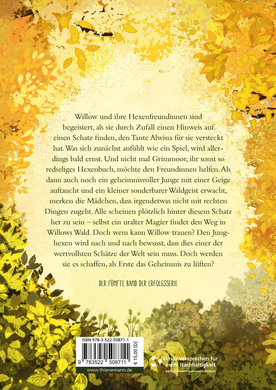 Ein Mädchen namens Willow 5: Schattenzeit Für alle, die den Wald lieben Sabine Bohlmann 9783522508711 (2)