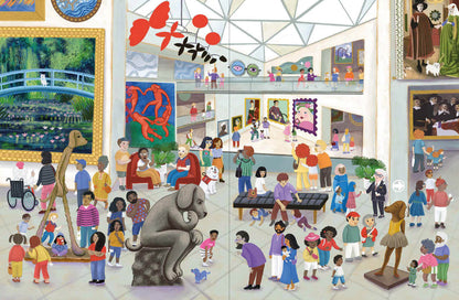  Ein Tag im Museum. Das Wimmelbuch Ein Pappbilderbuch für Kinder ab 3 Jahren Cynthia Cliff 9783791376080 Penguin Random Ho...