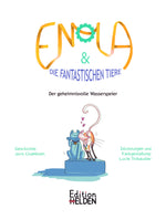  Enola & die fantastischen Tiere Der geheimnisvolle Wasserspeier Joris Chamblain 9783949866029 Edition Helden (3)