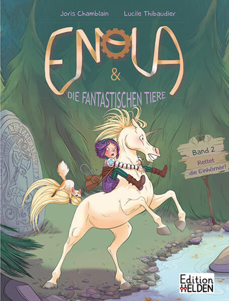  Enola &amp; die fantastischen Tiere Rettet die Einhörner! Joris Chamblain 9783949866067 Edition Helden (1)