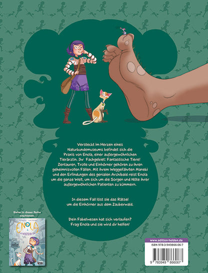  Enola &amp; die fantastischen Tiere Rettet die Einhörner! Joris Chamblain 9783949866067 Edition Helden (2)