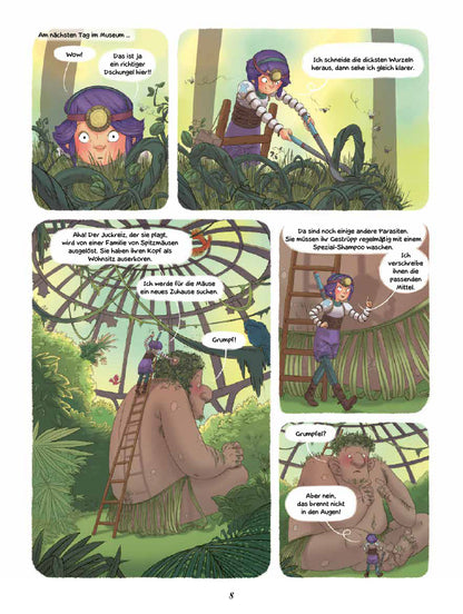  Enola &amp; die fantastischen Tiere Rettet die Einhörner! Joris Chamblain 9783949866067 Edition Helden (4)