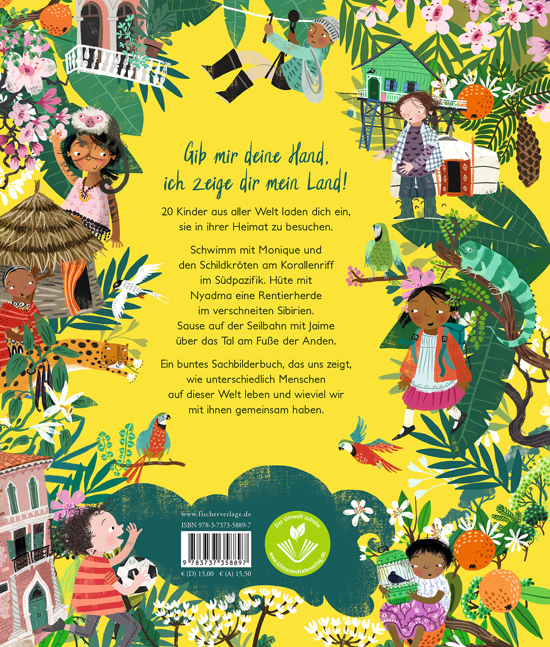 FISCHER Duden Kinderbuch 978-3-7373-5889-7 Das ist unsere Welt Von Alaska bis zum Amazonas – 20 Kinder zeigen, wi (2)