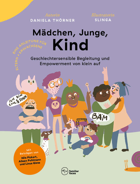 Familiar Faces 9783982368115 Mädchen, Junge, Kind Geschlechtersensible Begleitung und Empowerment vo (1)