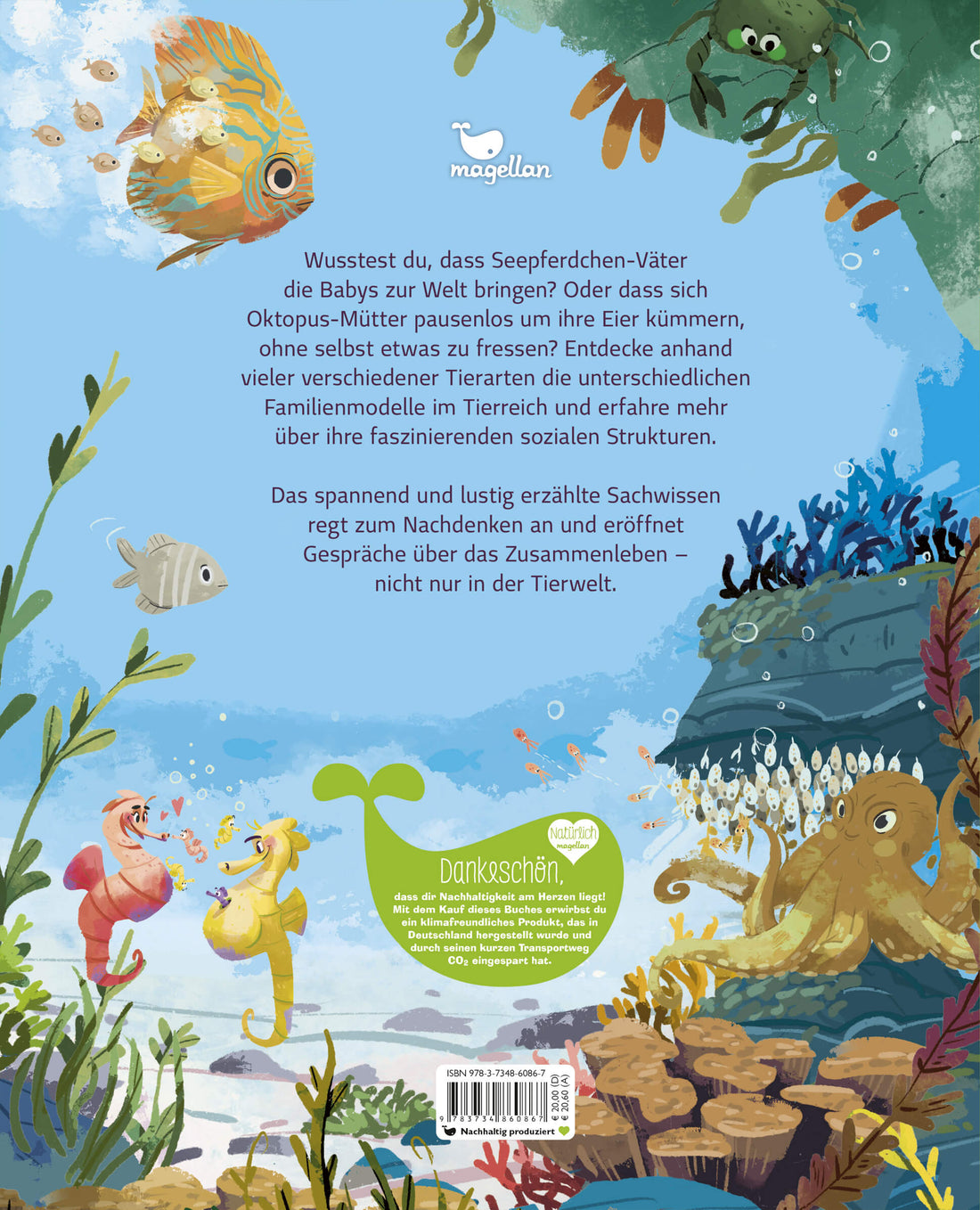  Familien im Tierreich Ein Sachbuch für Kinder ab 6 Jahren über Familiens  Tecnoscienza 9783734860867 Magellan GmbH &amp; Co. ...