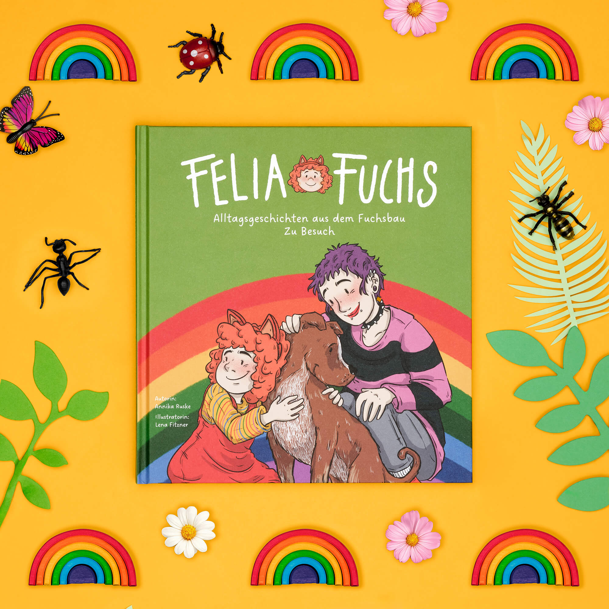 Felia Fuchs, Zu Besuch, Coverbild