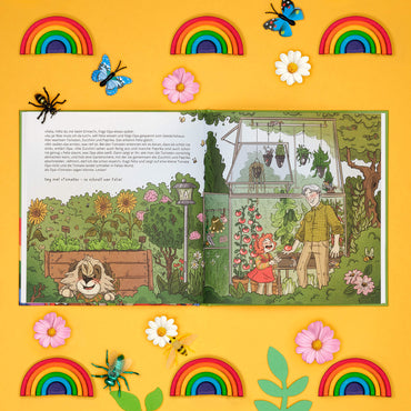 Felia Fuchs, Zu Besuch, Seite im Buch