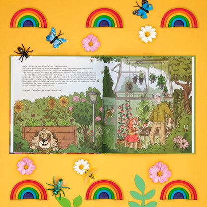 Felia Fuchs, Zu Besuch, Seite im Buch
