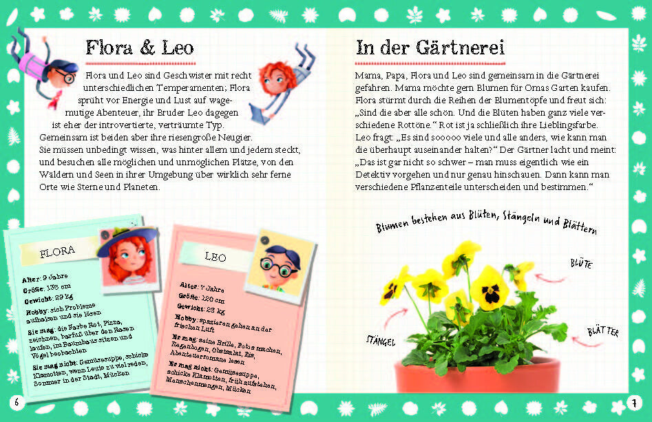 Flora &amp; Leo. Mein erstes Herbarium Christine Schreier 9783968080093 Sophie Verlag GmbH (12)
