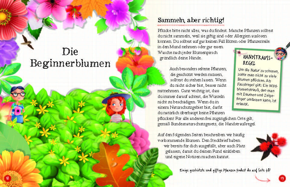  Flora &amp; Leo. Mein erstes Herbarium Christine Schreier 9783968080093 Sophie Verlag GmbH (9)