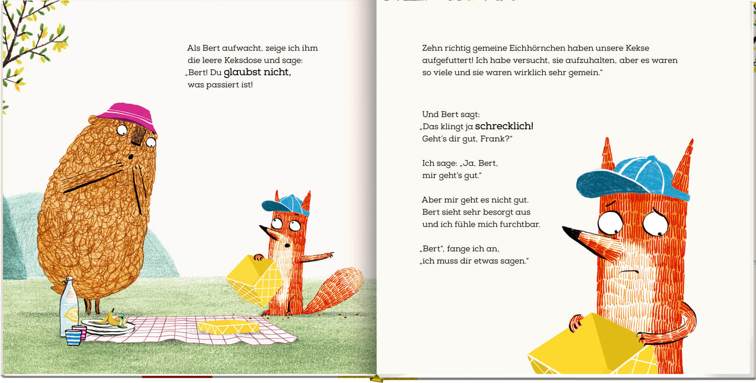  Frank und Bert Die Sache mit den verschwundenen Keksen Chris Naylor-Ballesteros 9783649647195 Coppenrath Verlag GmbH &amp; Co...