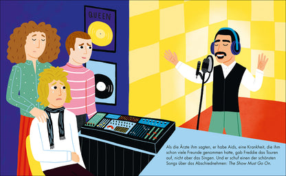  Freddie Mercury Little People, Big Dreams. Deutsche Ausgabe | Kind María Isabel Sánchez Vegara 9783458644064 Insel Verlag...
