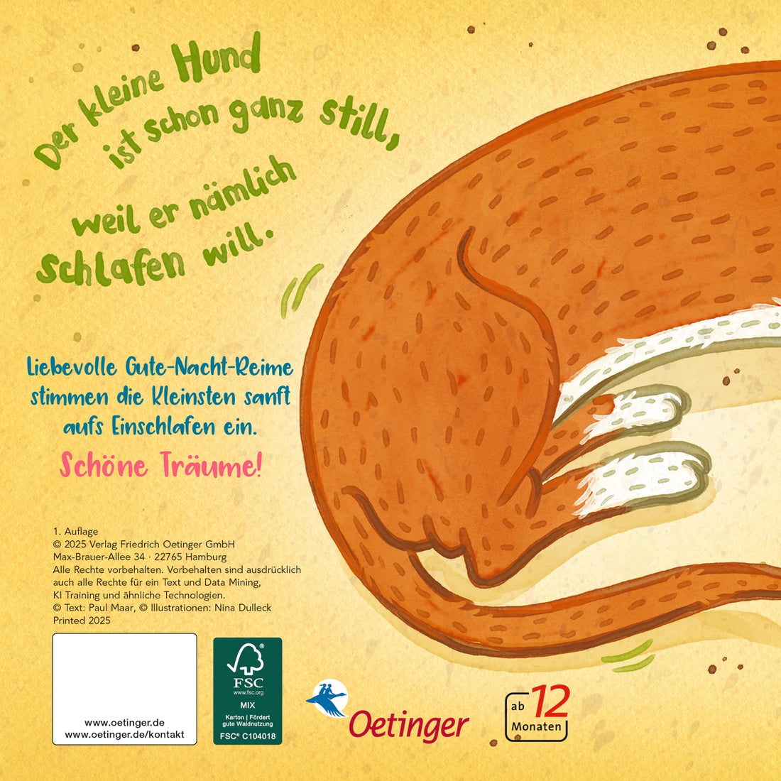 Friedrich Oetinger GmbH 9783751204880 Hundemüde? Tierische Reime (2)